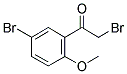 2-BROMO-1-(5-BROMO-2-METHOXYPHENYL)ETHANONE CAS#: 67639-58-1