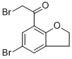 2-BROMO-1-(5-BROMO-2,3-DIHYDRO-1-BENZOFURAN-7-YL)ETHANONE CAS#: 690632-70-3