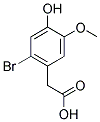 2-BROMO-4-HYDROXY-5-METHOXYPHENYLACETIC ACID CAS#: 181517-98-6