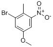 2-BROMO-4-METHOXY-6-NITROTOLUENE CAS#: 62827-41-2