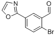 2-BROMO-5-(1,3-OXAZOL-2-YL)BENZALDEHYDE CAS#: 176961-43-6