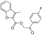 2-Benzofurancarboxylicacid,3-methyl-,2-(4-fluorophenyl)-2-oxoethylester(9CI) CAS#: 587839-44-9