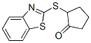 2-(Benzothiazole-2-ylthio)cyclopentanone CAS#: 68898-25-9