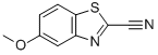 2-Benzothiazolecarbonitrile,5-methoxy-(7CI,8CI,9CI) CAS#: 7267-35-8