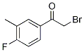 2-Bromo-1-(4-fluoro-3-methylphenyl)ethanone CAS#: 63529-31-7