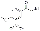 2-Bromo-1-(4-methoxy-3-nitrophenyl)-1-ethanone CAS#: 65447-49-6