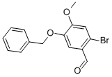 2-Bromo-4-methoxy-5-(benzyloxy)benzaldehyde CAS#: 6451-86-1