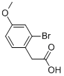 2-Bromo-4-methoxyphenylacetic acid CAS#: 66916-99-2