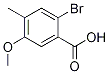 2-Bromo-5-methoxy-4-methylbenzoic acid CAS#: 61809-40-3