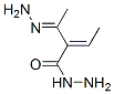 2-Butenoic  acid,  2-(1-hydrazonoethyl)-,  hydrazide  (9CI) CAS#: 68761-37-5