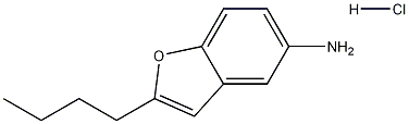 2-Butyl-benzofuran-5-ylamine hydrochloride CAS#: 526196-90-7