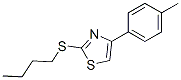 2-(Butylthio)-4-(4-methylphenyl)thiazole CAS#: 69390-11-0