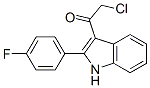 2-CHLORO-1-[2-(4-FLUOROPHENYL)-1H-INDOL-3-YL]ETHANONE CAS#: 70093-19-5