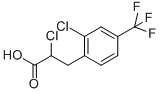 2-CHLORO-3-[2-CHLORO-4-(TRIFLUOROMETHYL)PHENYL]PROPANOIC ACID CAS#: 680215-64-9