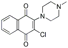 2-CHLORO-3-(4-METHYLPIPERAZINO)NAPHTHOQUINONE CAS#: 6312-48-7