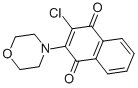 2-CHLORO-3-(4-MORPHOLINO)-1,4-NAPHTHOQUINONE CAS#: 6336-72-7