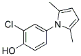 2-CHLORO-4-(2,5-DIMETHYL-1H-PYRROL-1-YL)BENZENOL CAS#: 647841-63-2