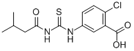 2-CHLORO-5-[[[(3-METHYL-1-OXOBUTYL)AMINO]THIOXOMETHYL]AMINO]-BENZOIC ACID CAS#: 530154-08-6