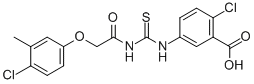 2-CHLORO-5-[[[[(4-CHLORO-3-METHYLPHENOXY)ACETYL]AMINO]THIOXOMETHYL]AMINO]-BENZOIC ACID CAS#: 531515-75-0