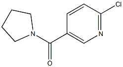 2-CHLORO-5-(PYRROLIDIN-1-YLCARBONYL)PYRIDINE CAS#: 64614-47-7
