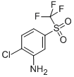 2-CHLORO-5-(TRIFLUOROMETHYLSULFONYL)ANILINE CAS#: 779-87-3