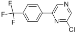 2-CHLORO-6-[4-(TRIFLUOROMETHYL)PHENYL]PYRAZINE CAS#: 637352-84-2