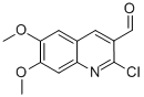 2-CHLORO-6,7-DIMETHOXY-QUINOLINE-3-CARBALDEHYDE CAS#: 68236-23-7