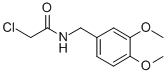 2-CHLORO-N-(3,4-DIMETHOXYBENZYL)ACETAMIDE CAS#: 65836-72-8