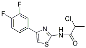 2-CHLORO-N-[4-(3,4-DIFLUORO-PHENYL)-THIAZOL-2-YL]-PROPIONAMIDE CAS#: 565165-72-2