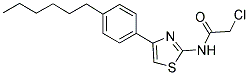 2-CHLORO-N-[4-(4-HEXYL-PHENYL)-THIAZOL-2-YL]-ACETAMIDE CAS#: 565191-93-7