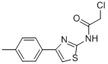 2-CHLORO-N-(4-P-TOLYL-THIAZOL-2-YL)-ACETAMIDE CAS#: 6081-87-4