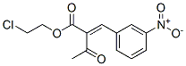 2-CHLOROETHYL-2-ACETYL-2-((3-NITROPHENYL)METHYLENE)ACETATE CAS#: 62760-10-5