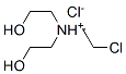 2-CHLOROETHYL-BIS(2-HYDROXYETHYL)AMMONIUMCHLORIDE CAS#: 63978-75-6