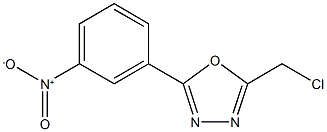 2-CHLOROMETHYL-5-(3-NITRO-PHENYL)-[1,3,4]OXADIAZOLE CAS#: 63002-57-3