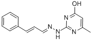 2-(CINNAMYLIDENEHYDRAZINO)-4-HYDROXY-6-METHYLPYRIMIDINE CAS#: 64792-21-8