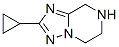 2-CYCLOPROPYL-5,6,7,8-TETRAHYDRO-[1,2,4]TRIAZOLO[1,5-A]PYRAZINE CAS#: 681249-78-5
