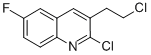 2-Chloro-3-(2-chloroethyl)-6-fluoroquinoline CAS#: 610261-48-8