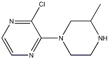 2-Chloro-3-(3-methylpiperazin-1-yl)pyrazine CAS#: 651047-93-7