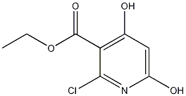 2-Chloro-4,6-dihydroxypyridine-3-carboxaylic acid ethyl ester CAS#: 70180-38-0