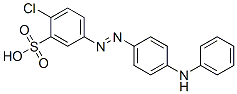 2-Chloro-5-[[4-(phenylamino)phenyl]azo]benzenesulfonic acid CAS#: 63216-91-1