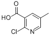2-Chloro-5-methylpyridine-3-carboxylic acid CAS#: 66909-30-6