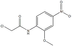 2-Chloro-N-(2-methoxy-4-nitro-phenyl)-acetamide CAS#: 67291-72-9