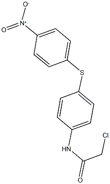 2-Chloro-N-[4-[(4-nitrophenyl)thio]phenyl]acetamide CAS#: 62292-40-4