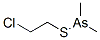 (2-Chloroethylthio)dimethylarsine CAS#: 64049-09-8