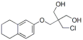 2-(Chloromethyl)-2-[[(5,6,7,8-tetrahydronaphthalen-2-yl)oxy]methyl]-1,3-propanediol CAS#: 7262-66-0