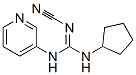 2-Cyano-1-cyclopentyl-3-(3-pyridyl)guanidine CAS#: 60560-22-7