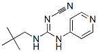 2-Cyano-1-neopentyl-3-(4-pyridyl)guanidine CAS#: 60560-39-6