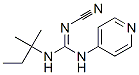 2-Cyano-1-tert-pentyl-3-(4-pyridyl)guanidine CAS#: 60560-31-8