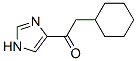 2-Cyclohexyl-1-(1H-imidazol-4-yl)ethanone CAS#: 69393-23-3