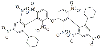 (2-Cyclohexyl-4,6-dinitrophenyl)(2,4-dinitrophenyl) ether CAS#: 6632-20-8